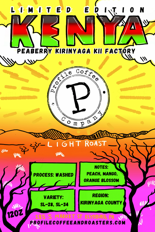 Kenya Peaberry Kirinyaga Kii Factory