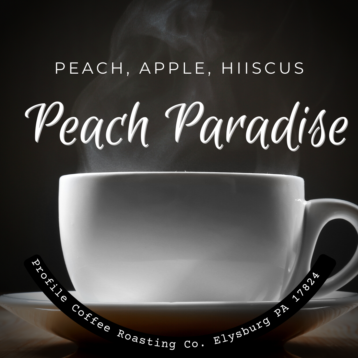 Hand Packed Loose Leaf Tea Singles by Profile Peach Paradise Black Tea 7